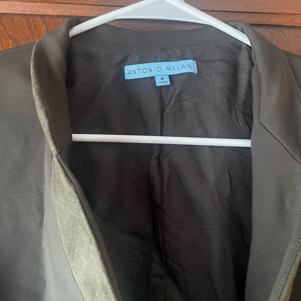 Antonio Melani Dark Olive Blazer